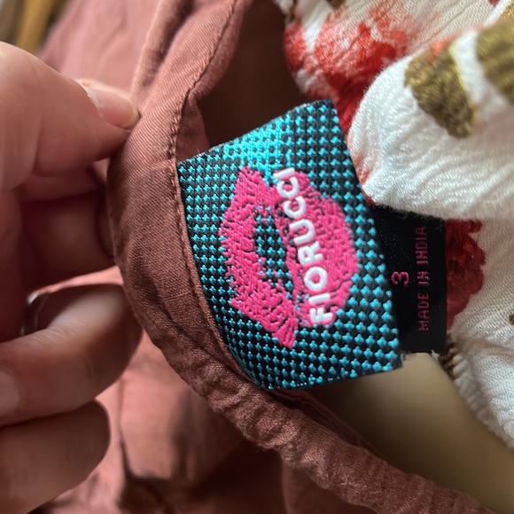 Florucci size 3 Sweet Brown long hippie skirt! - Picture 5 of 5